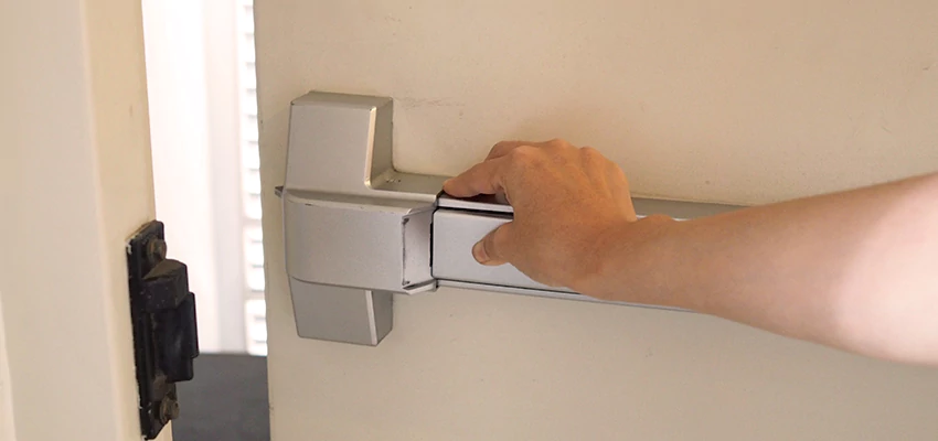 Roller Gate Panic Bar Installation in Kingsburg, California